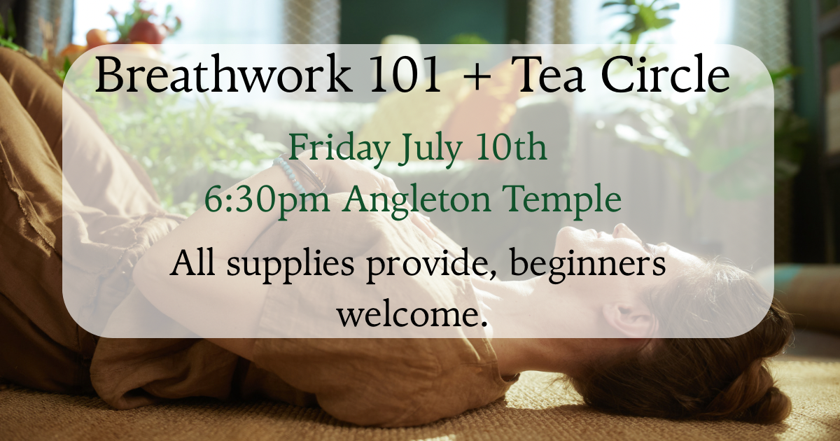 Breathwork 101 + Tea Circle