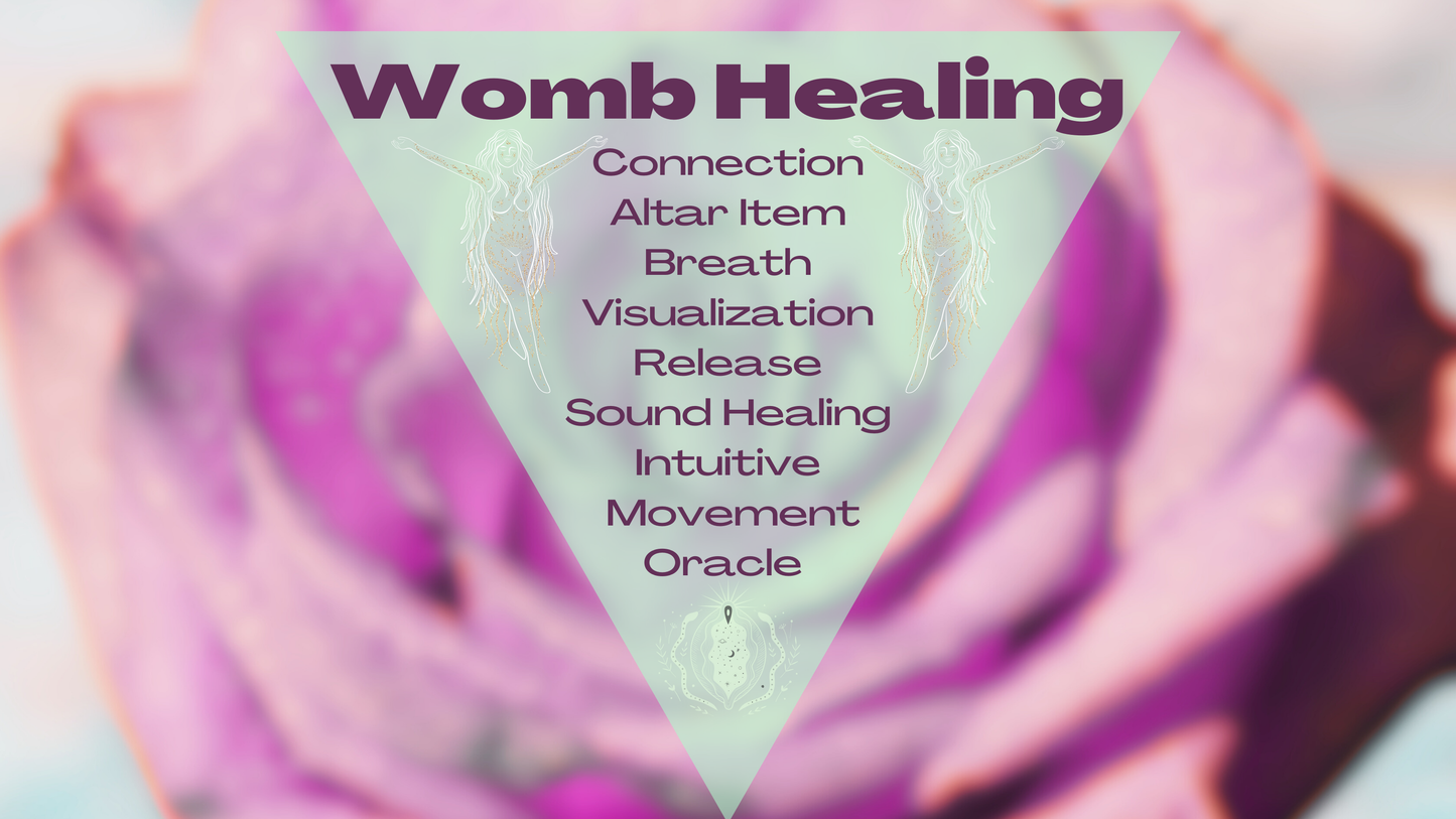 Womb Healing 9.20.25 6:00pm