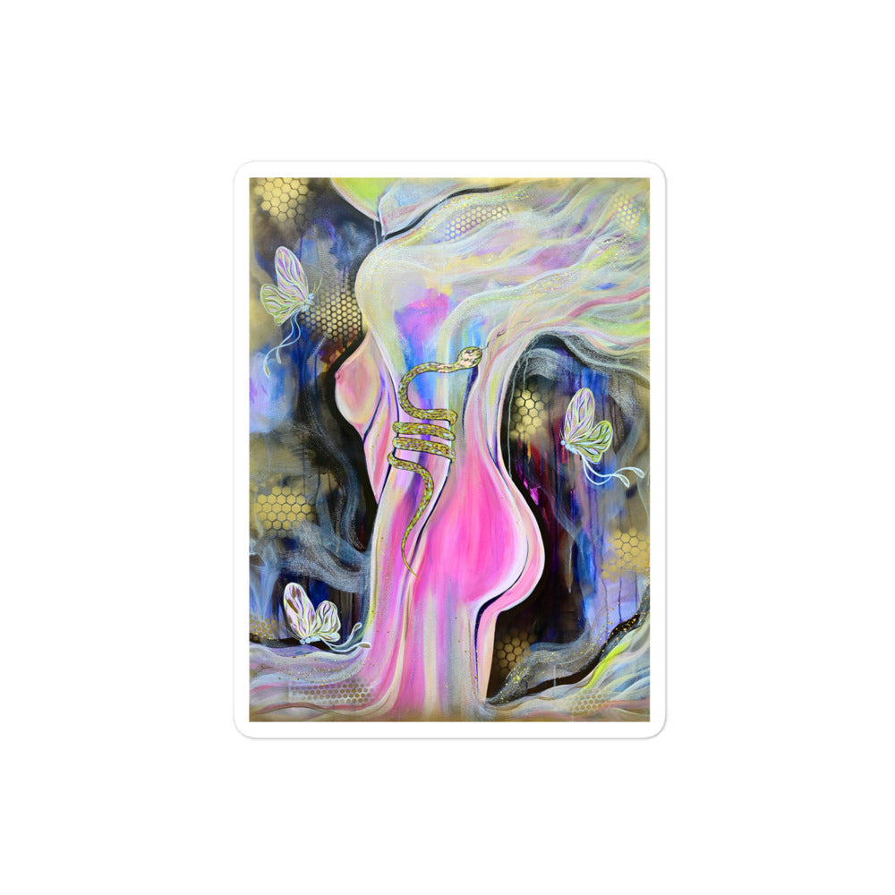 Divine Feminine Illumination Sticker