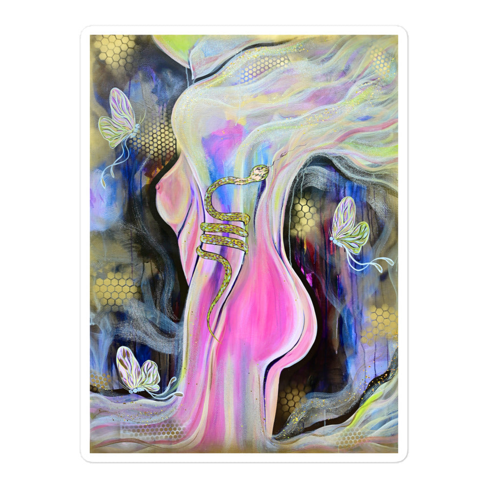 Divine Feminine Illumination Sticker