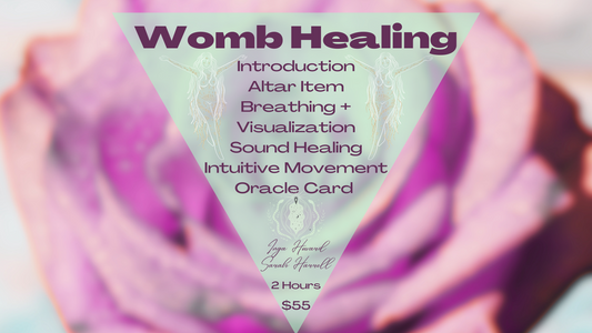 Womb Healing Ceremony Friday 10.6.23 7:00pm