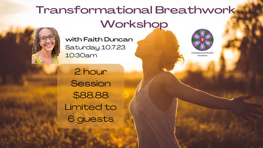 Transformational Breathwork Workshop 10.7.23 10:30am
