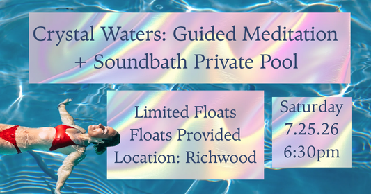 Crystal Waters: Pool Meditation + Soundbath