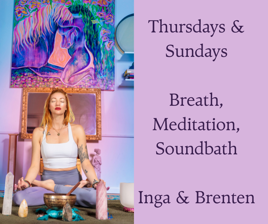 Weekly Breath, Meditation, Soundbath